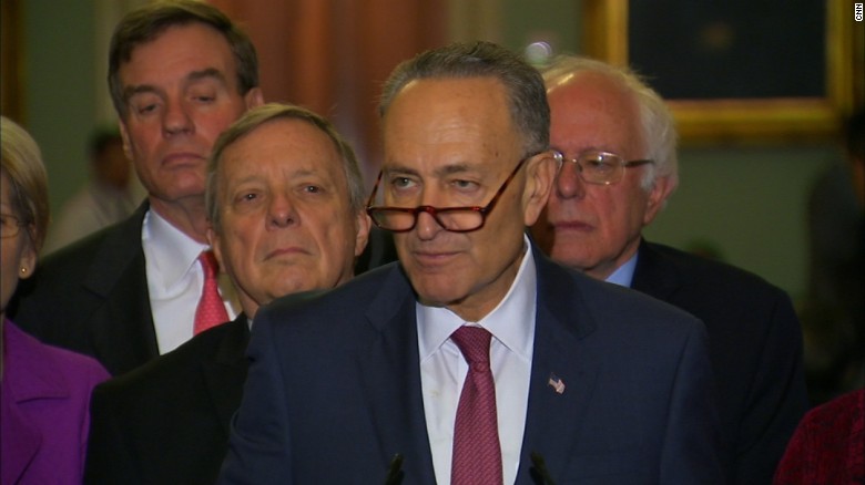 Sen. Schumer to lead Dems against Trump