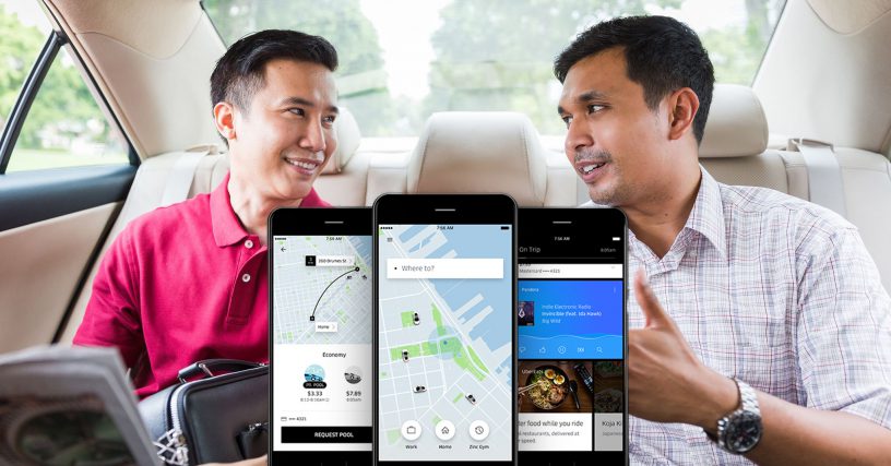 With App Update, Uber Brings Eats, Yelp And Snapchat To Ride Hail