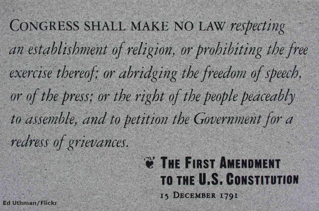 The First Amendment