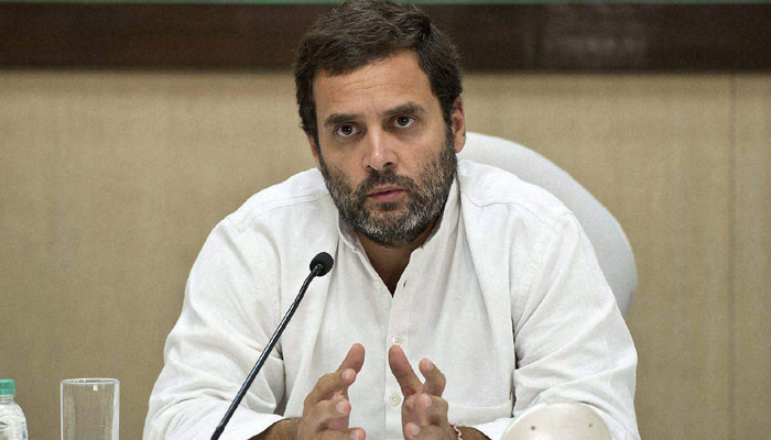 Rahul Gandhi to address rally in Gujarat's Mehsana today BJP slams Congress VP for attacking PM Modi