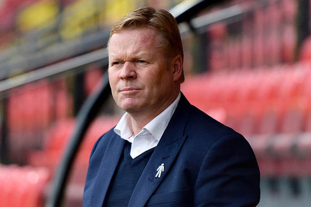 Everton manager Ronald Koeman