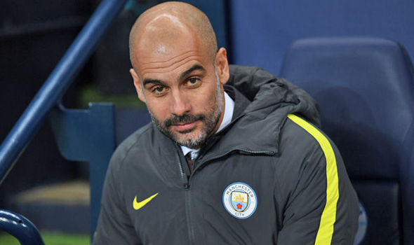 Manchester City manager Pep Guardiola