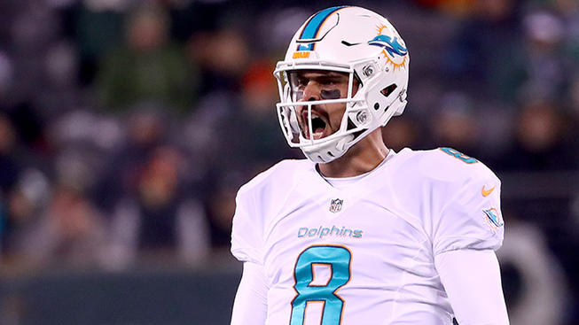 Getty Images Matt Moore started his first game in five years on Saturday