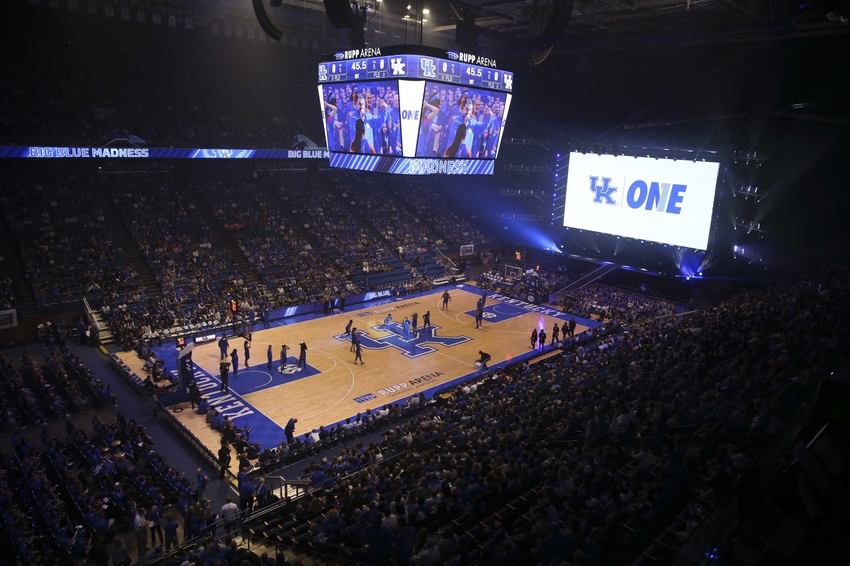 Oct 14 2016 Lexington KY USA A general view of Rupp Arena during Kentucky Midnight Madness. Mandatory Credit Mark Zerof-USA TODAY Sports