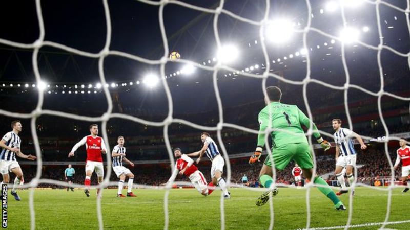 Olivier Giroud's winning header