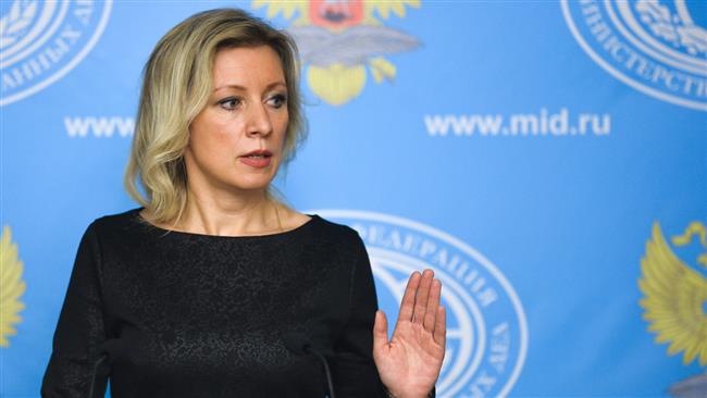 Russian Foreign Ministry spokeswoman Maria Zakharova