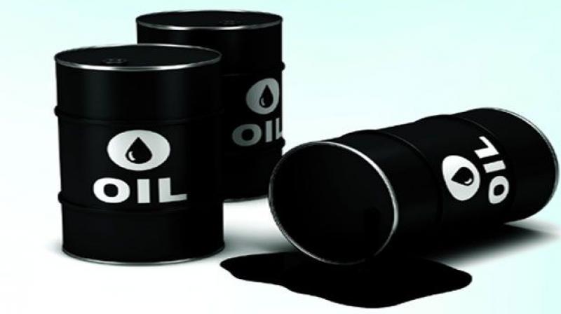 Brent futures slid $1.01 to settle at $53.93 a barrel while US West Texas Intermediate crude futures fell 86 cents to $50.93 per barrel