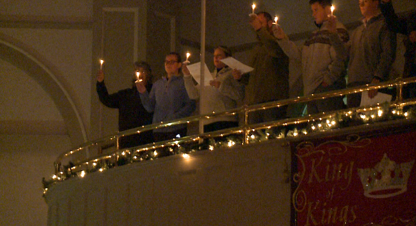 There was not an empty seat in the church’s sanctuary Dec. 18 as the community came together to enjoy a night full of carols and worship