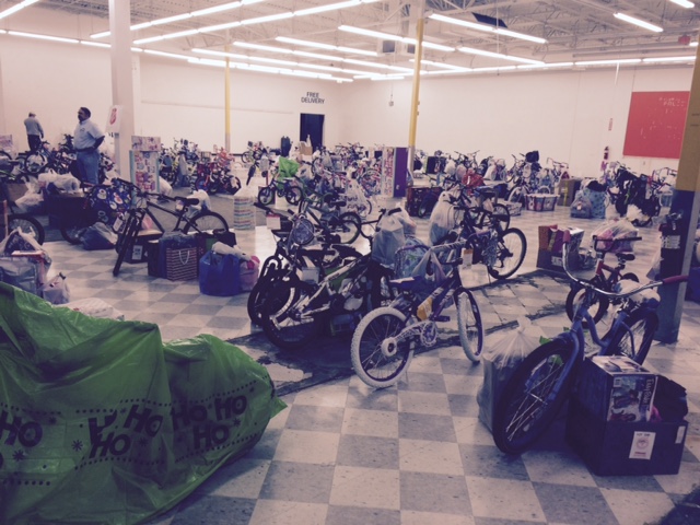 Toys were provided to more than 1,100 children through the Angel Tree program