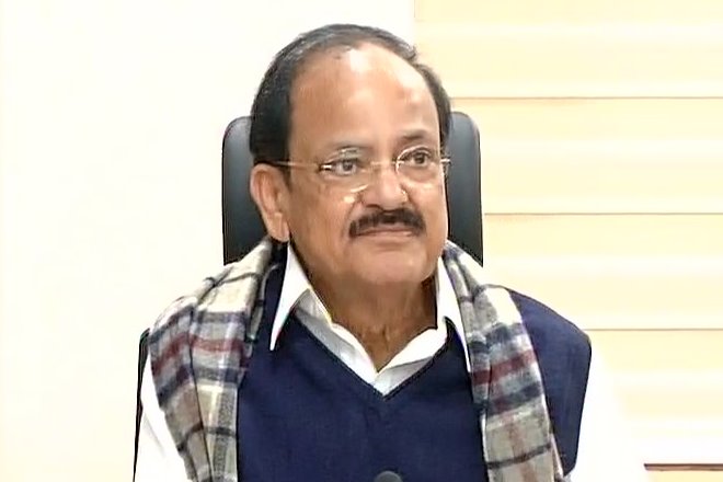 Union Minister Venkaiah Naidu attacked Congress for protesting against demonetisation on Wednesday