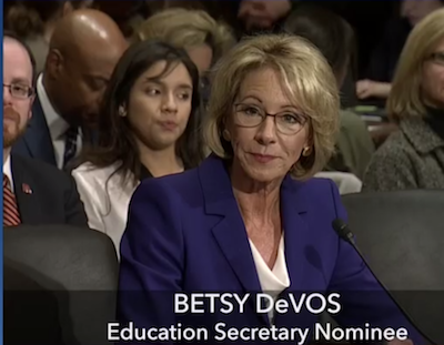 Betsy DeVos already has become lightning rod as Trump's pick for top education post