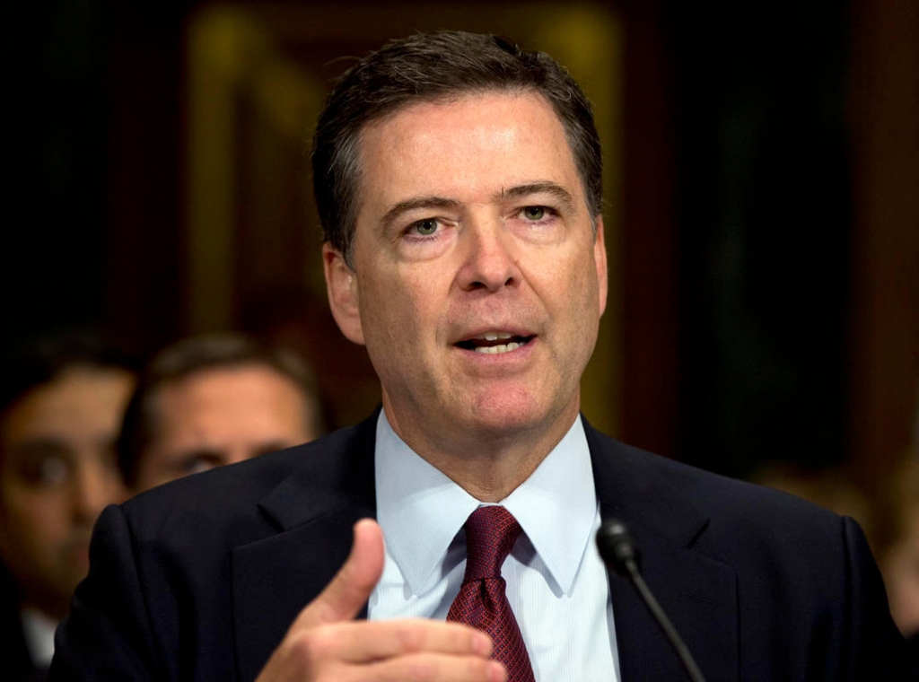 Credit AP        FBI Director James Comey