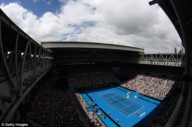 A woman was allegedly indecently assaulted at the Australian Open in Melbourne just before 7pm on Wednesday forcing police to close the street outside the arena the an hour