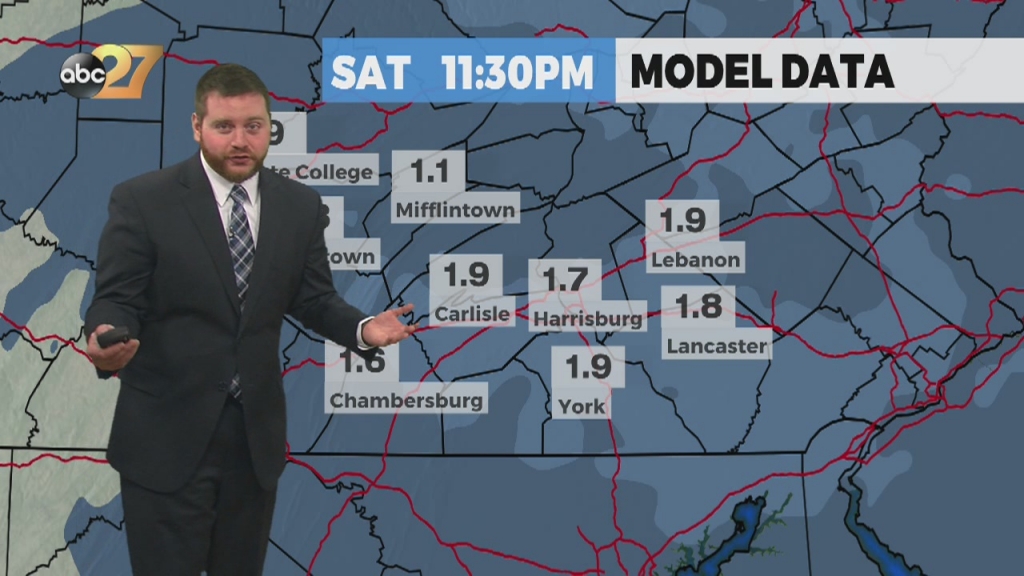 Dan's Monday Early AM Forecast