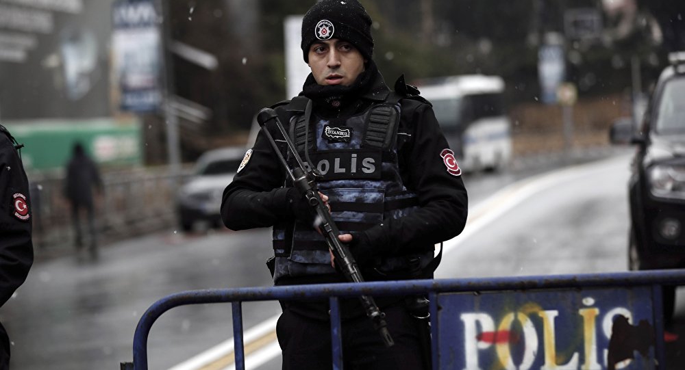 Turkish police officer