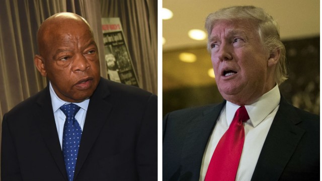 Dem Rep Lewis: I Don't See Trump as 'A Legitimate President' 'There Was a Conspiracy on the Part of the Russians'