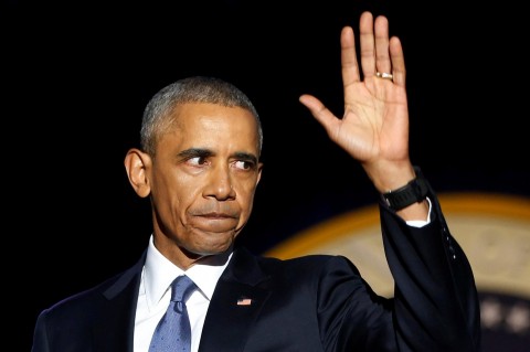 President Obama concludes his farewell address in Chicago