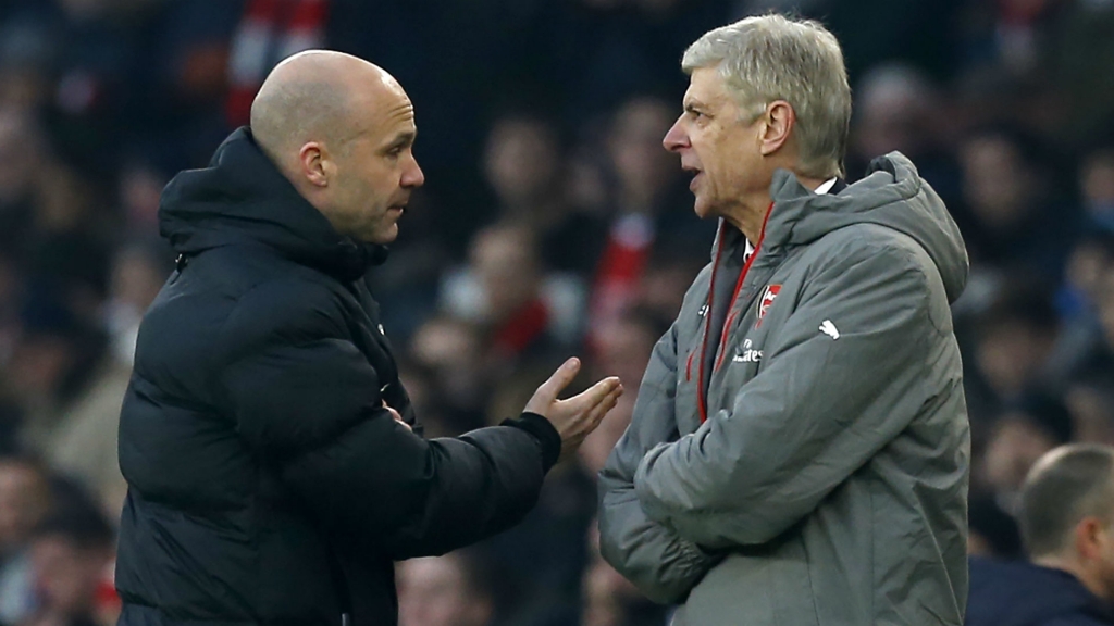 Arsene Wenger Anthony Taylor Arsenal Burnley