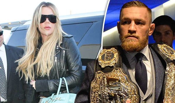 Khloe Kardashian and Conor McGregor