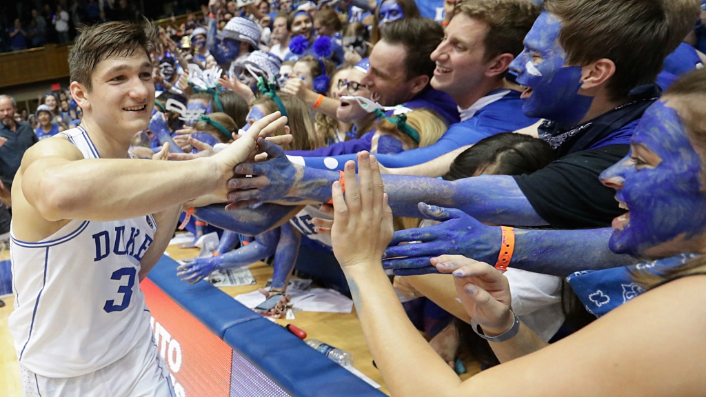 Grayson Allen and the Cameron Crazies