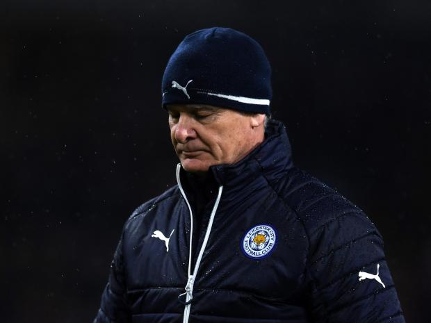 Coach Ranieri concedes he could be sacked over Leicester's poor run