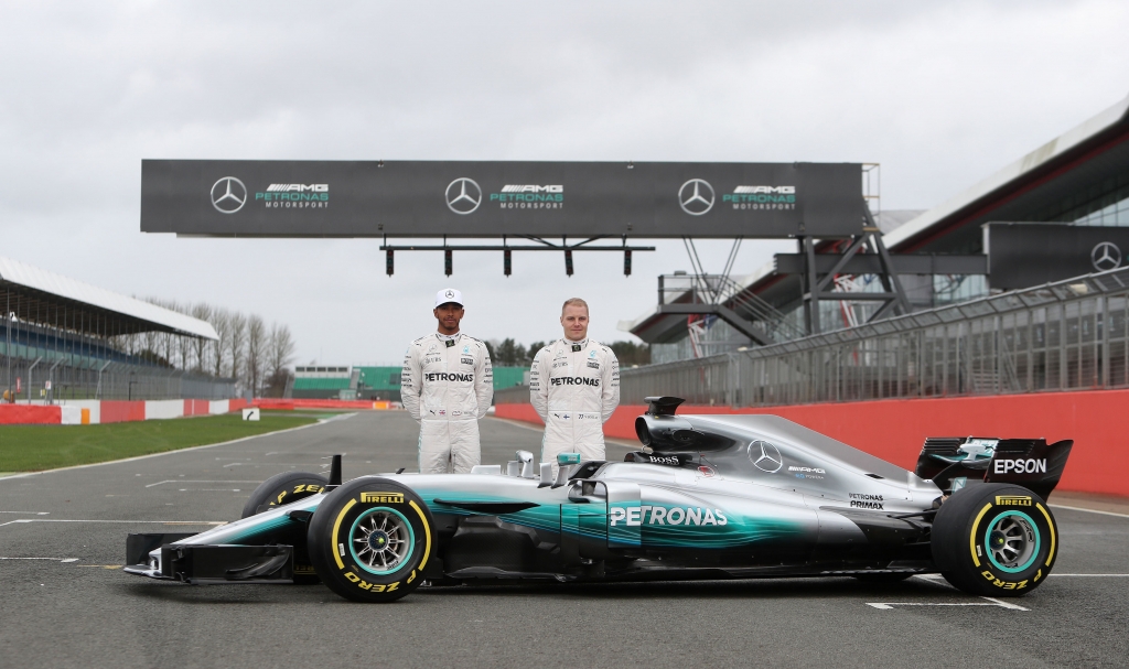 Mercedes hope the W08 will help Lewis Hamilton and Valtteri Bottas challenge for the world titleDAVID DAVIES  PA