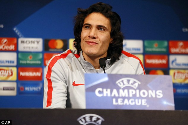 Paris Saint Germain striker Edinson Cavani says his side will only beat Barcelona as a unit