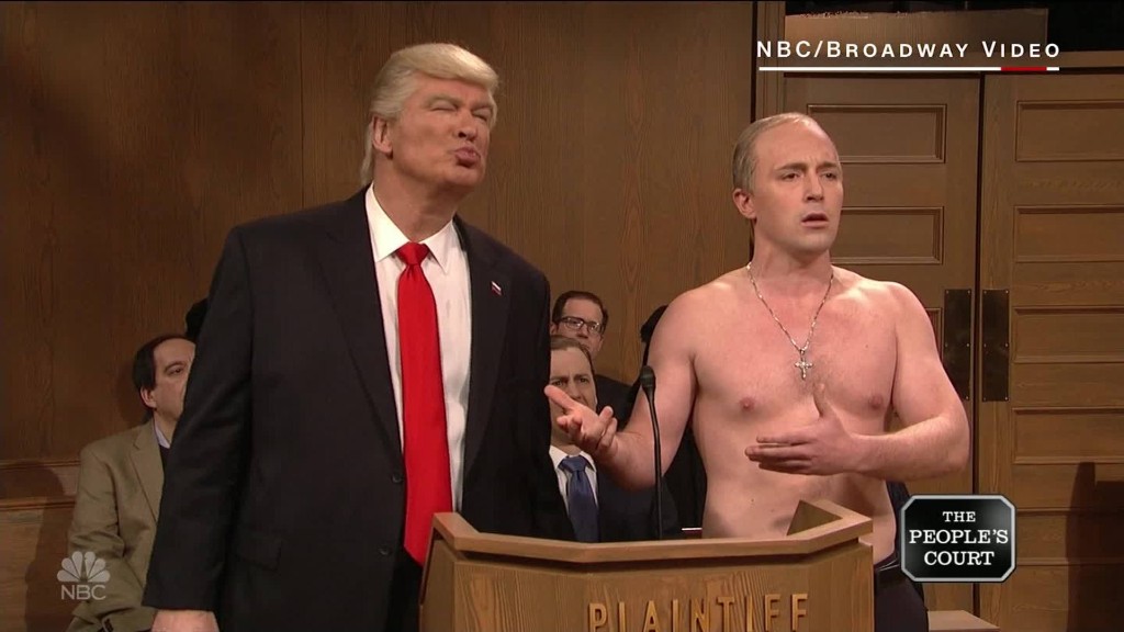 SNL: Trump's day in court