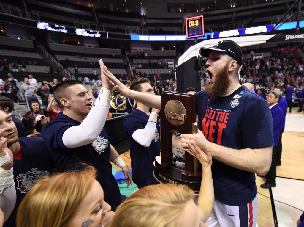 Gonzaga Has the Easiest Potential Path to a Title Game Since... North Carolina Last Year