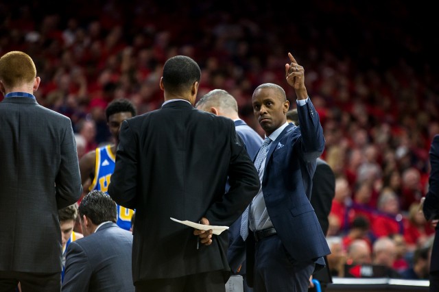 Tyus Edney who was a point guard on UCLA's last national championship team is now a director of operations for the Bruins