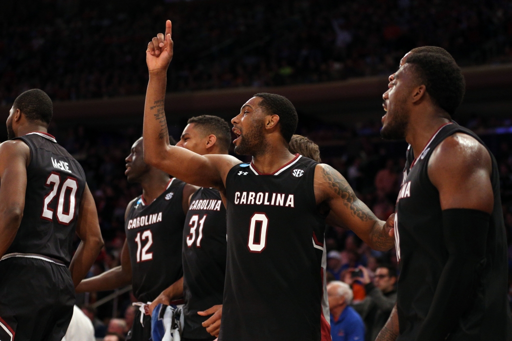 South Carolina showed total class after blowing out Baylor in the Sweet 16