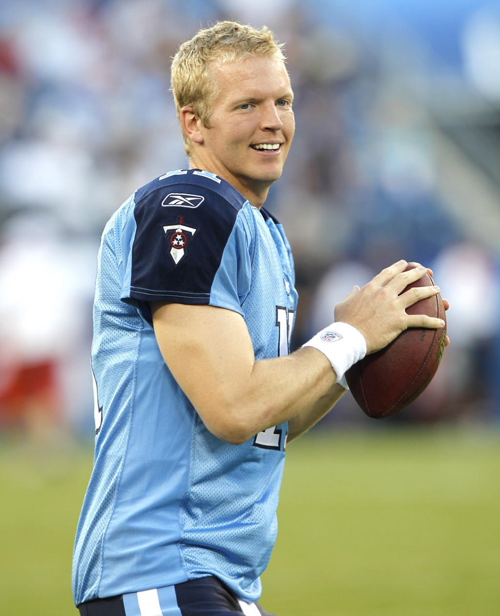 Chris Simms with the Titans