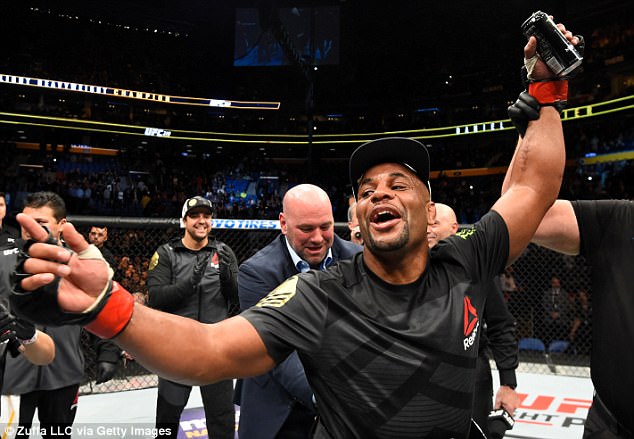 Daniel Cormier defended his light-heavyweight belt in fine style via a second round choke