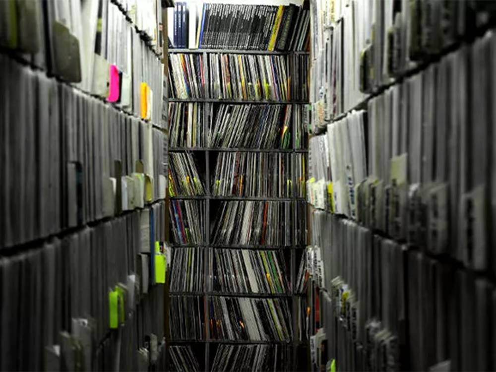 It's easy to get lost amongst the towering shelves of records at Recordland which is celebrating Record Store Day on April 22