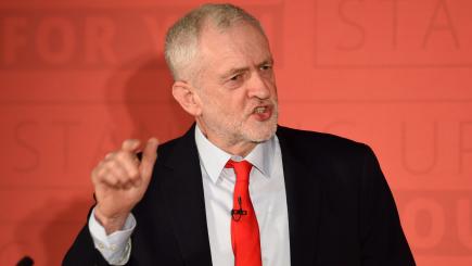 Jeremy Corbyn defends ‘credible’ policies amid grilling on poll ratings