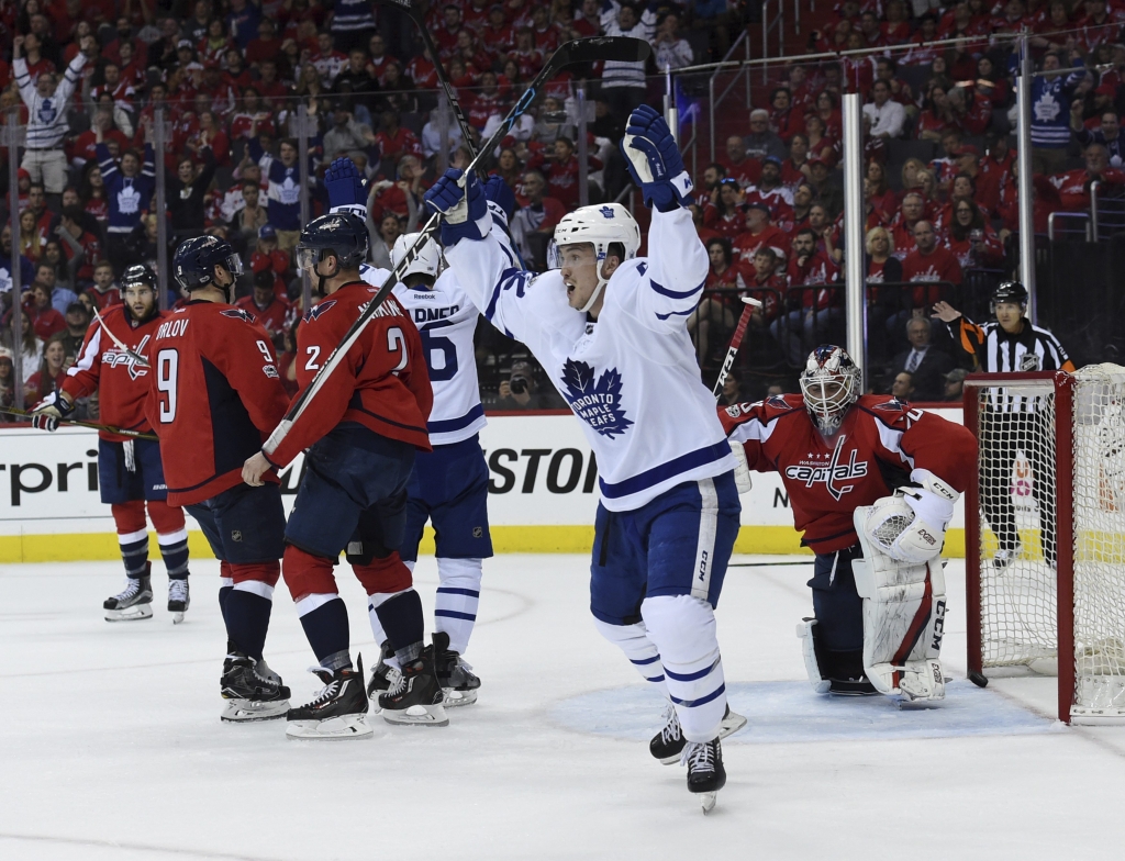 Kapanen scores twice, including OT winner as Leafs give Caps a 'run for their money'