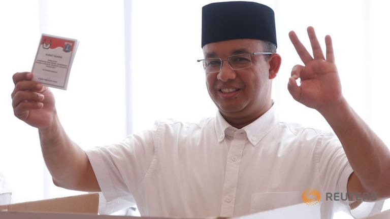 Indonesian Muslim candidate takes big lead in Jakarta election