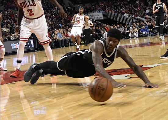 Archie Goodwin scored 20 points but he and the rest of the short-handed Nets were no match for the playoff-bound Bulls in Chicago on Wednesday night. AP