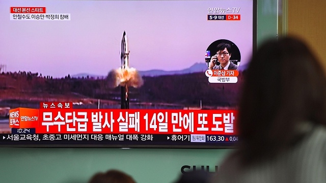 North Korea fires missile into sea ahead of Donald Trump- Xi Jinping summit