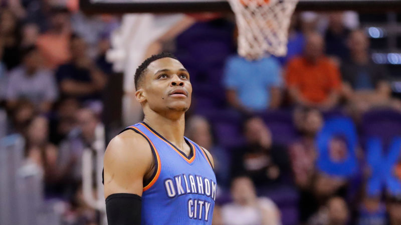 Westbrook secures triple-double average, falls short of 42nd