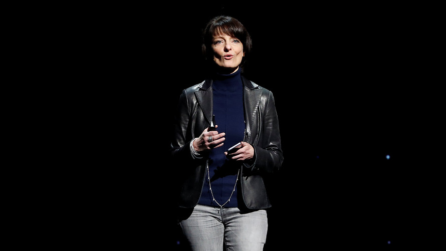 Reuters              Regina Dugan vice president of engineering of Building 8 at Facebook speaks Wednesday in San Jose