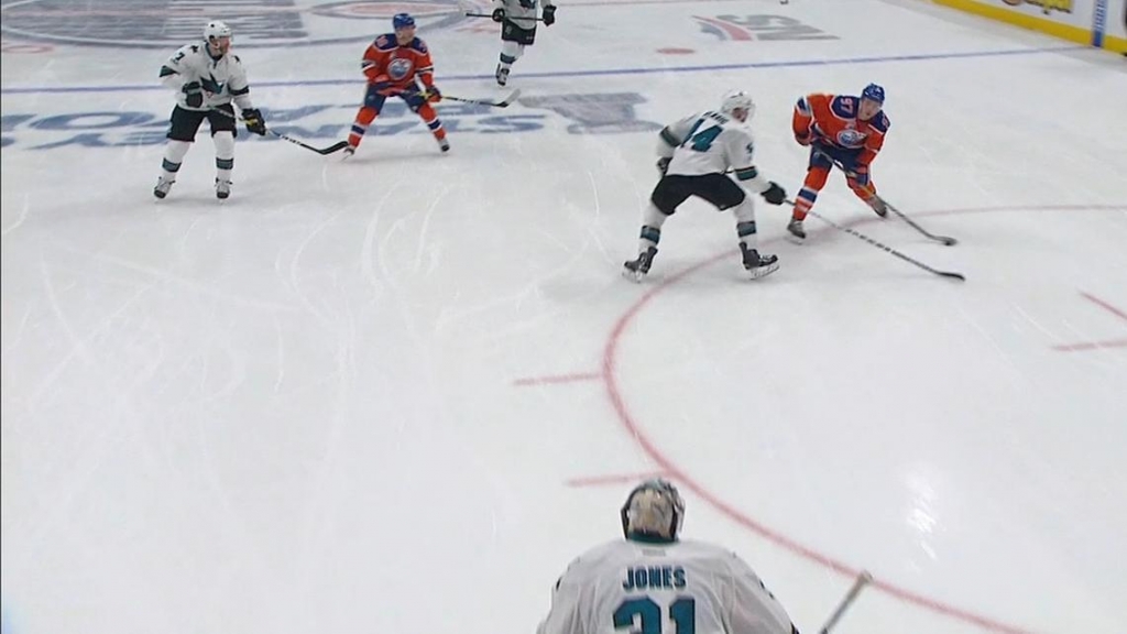 SPORTSMcDavid Kassian score short-handed Oilers beat Sharks 2-0	Email