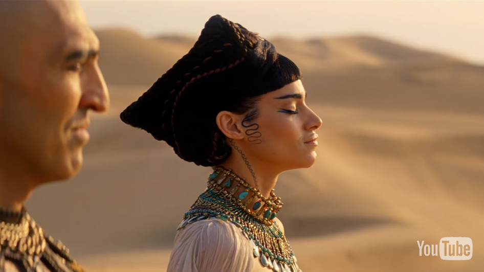 Sofia Boutella as'The Mummy