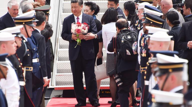 Chinese President Xi Jinping arrives in US for high-stakes summit