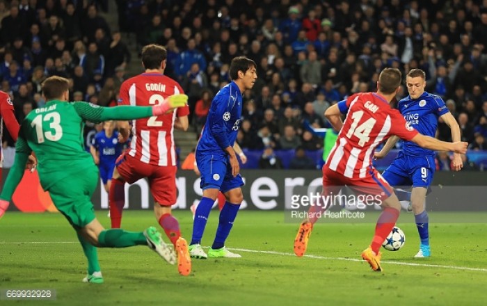 Leicester City 1-1 Atlético Madrid: Foxes fairytale over despite resilient display