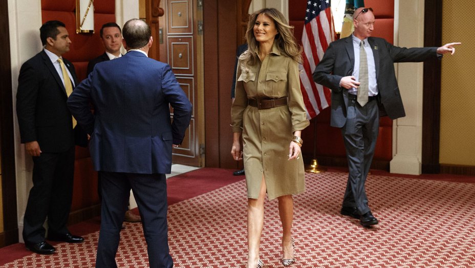 Melania Trump in Riyadh