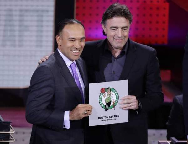 Boston Celtics, Los Angeles Lakers win the first 2 picks in NBA draft lottery