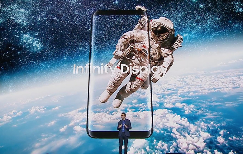 Galaxy S8 Plus Infinity Display