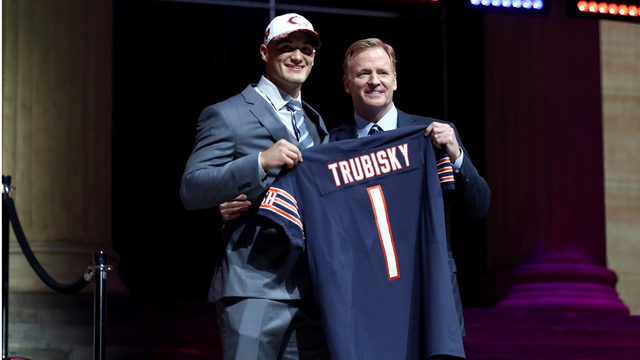 Bears insist they got their man in Trubisky