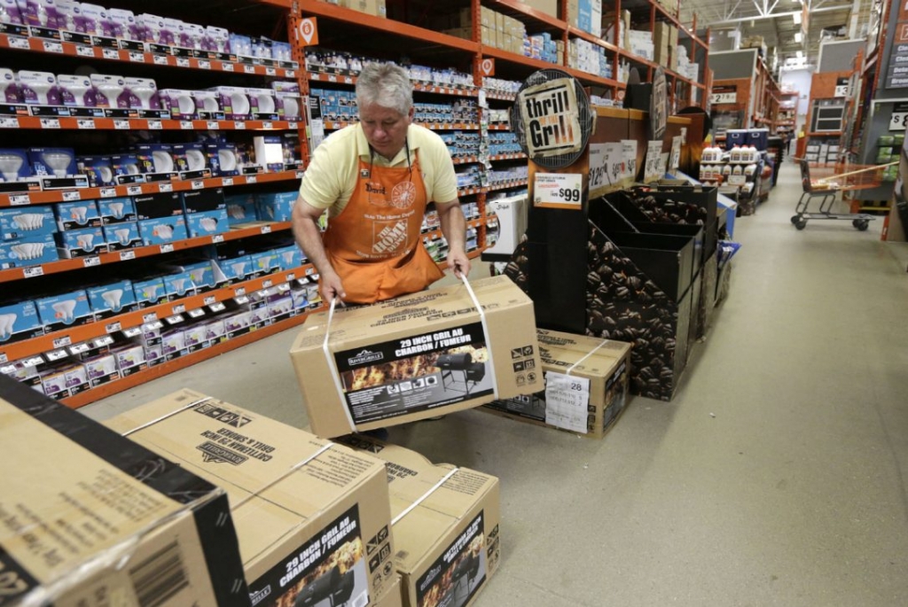 While other retailers are suffering Home Depot is profiting from a spike in home-improvement projects that have come with the rebound in housing prices